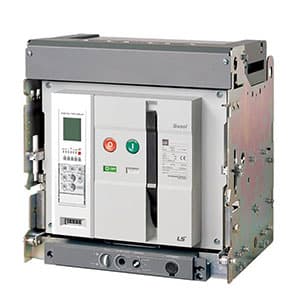 LS-کلیدهوایی(متاسل)-فیکس-3پل – 800A-65KA- همراه با بوبین قطع، وصل، موتور 200/250VAC/DC و رله حفاظتی AN08D308H M2D2D2AXAG5