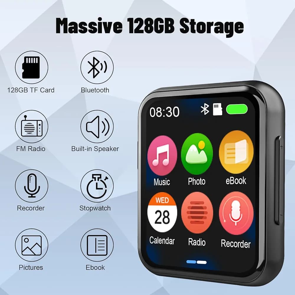 موزیک پلیر Mp3 برندAiMoonsa — تصویر ۲