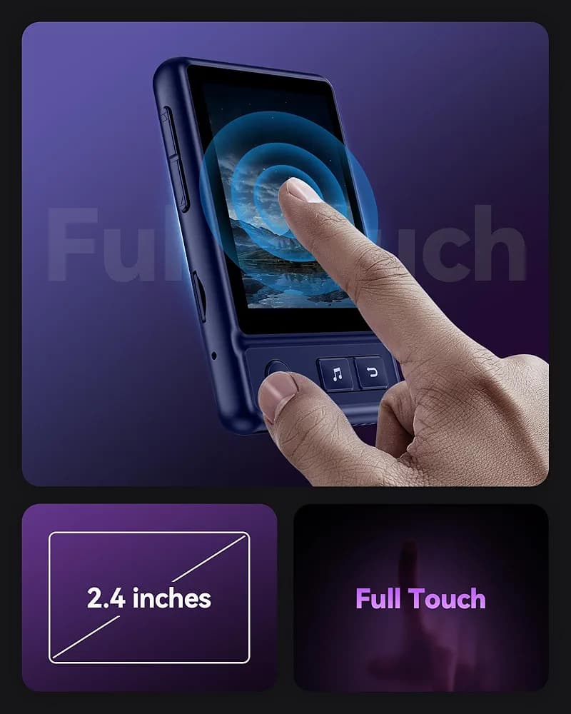 موزیک پلیر Mp3 برند AGPTEK مدلA30X — تصویر ۲