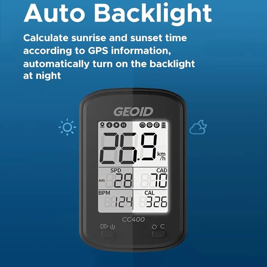کامپیوتر دوچرخه برند GEOID مدل C400 — تصویر ۵