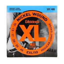 سیم گیتار الکتریک داداریو مدل DADDARIO electric EXL110