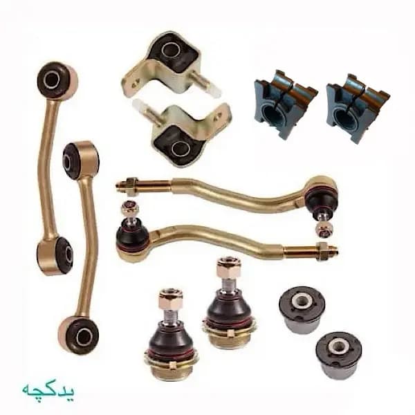کیت کامل جلوبندی ایساکو شرکتی پژو ۴۰۵ و پژو پارس و سمند معمولی قدیم