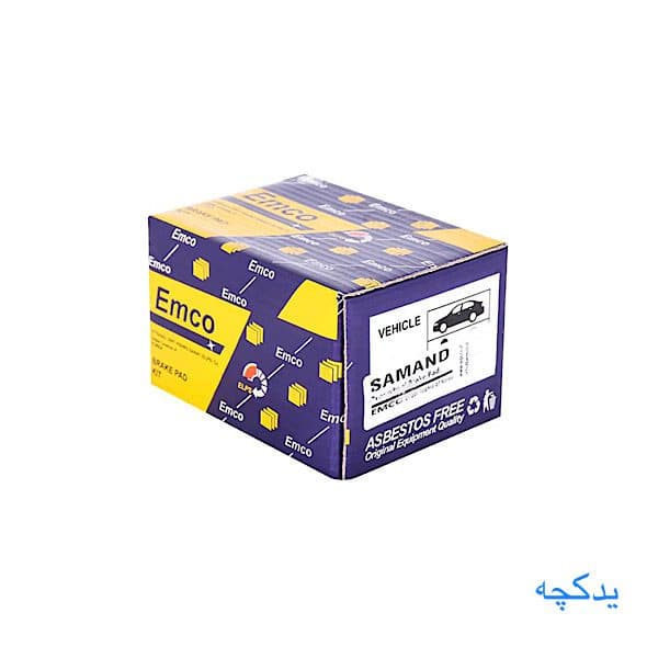 لنت ترمز عقب امکو دنا و دنا پلاس و سمند EF7 دیسکی