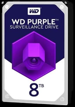 هارد دیسک اینترنال وسترن دیجیتال بنفش WD 8TB