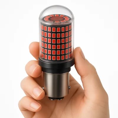 لامپ دو کنتاکت قرمز پر نور