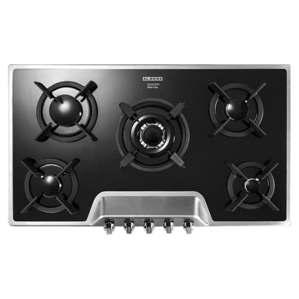 اجاق گاز صفحه ای ایتالیایی G 5901 S – استیل البرز/Steelalborz
