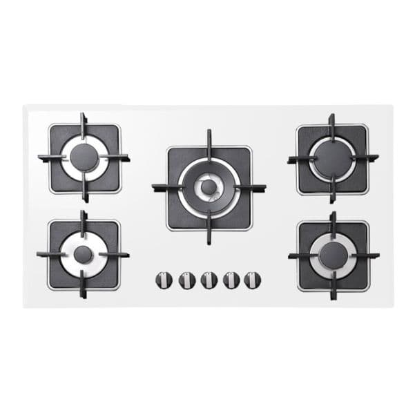 اجاق گاز صفحه ای ایتالیایی G 5910 W – استیل البرز/Steelalborz