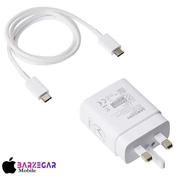 شارژر دیواری 45W سامسونگ مدل Samsung EP-TA845-Vietnam (3 پین) – اصل — تصویر ۶