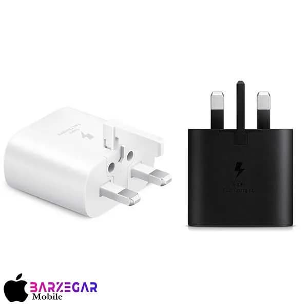شارژر دیواری 45W سامسونگ Samsung EP-T4511XB ORG (3 پین) + کابل دو سر Type-C -اصل — تصویر ۵