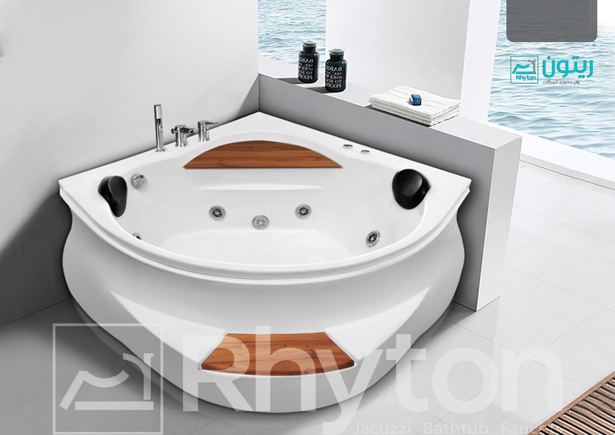 وان حمام ریتون مدل کارناوال سایز 130*130*60