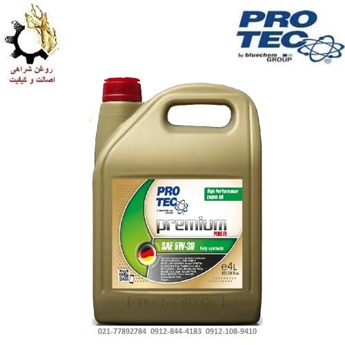 روغن موتور ۵W-30 پروتک ProTec SN حجم 4 لیتر