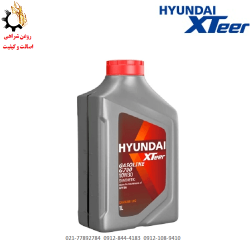 روغن موتور 10W-30 هیوندای اکستیر SN مخصوص موتورسیکلت حجم 1 لیتر