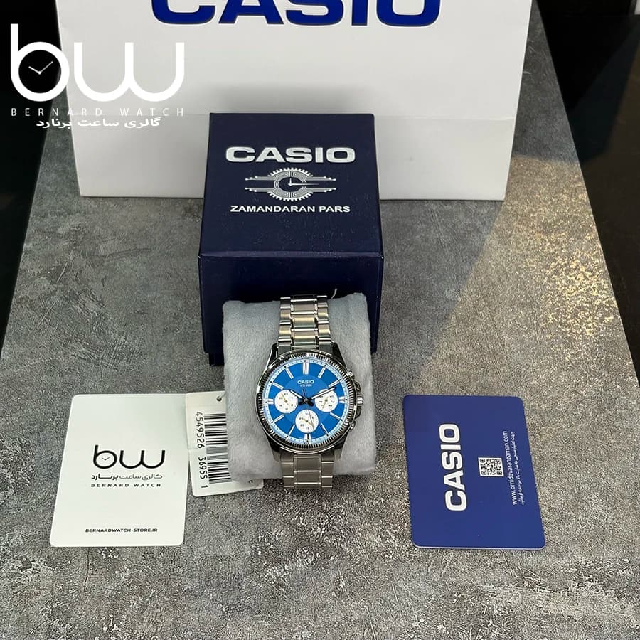 ساعت مچی کاسیو مدل CASIO MTP-1375D-2A2V — تصویر ۴