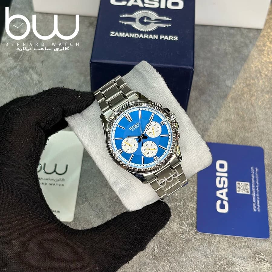 ساعت مچی کاسیو مدل CASIO MTP-1375D-2A2V — تصویر ۲