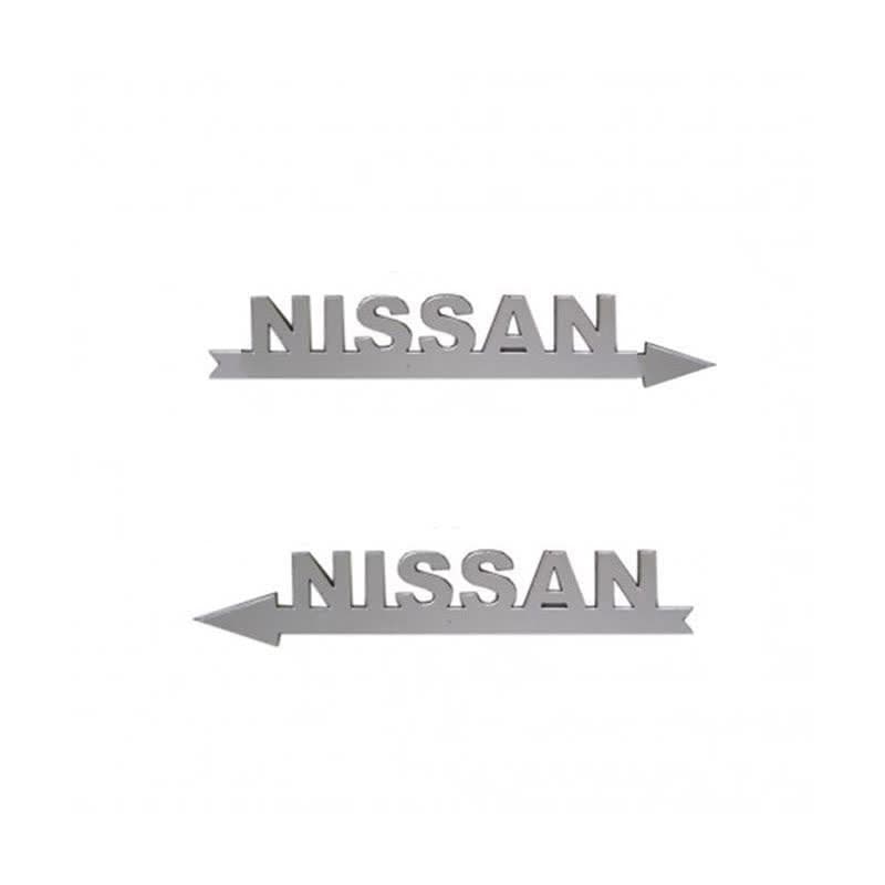 آرم اسپرت طرح نیسان NISSAN مجموعه دو عددی کد 0105