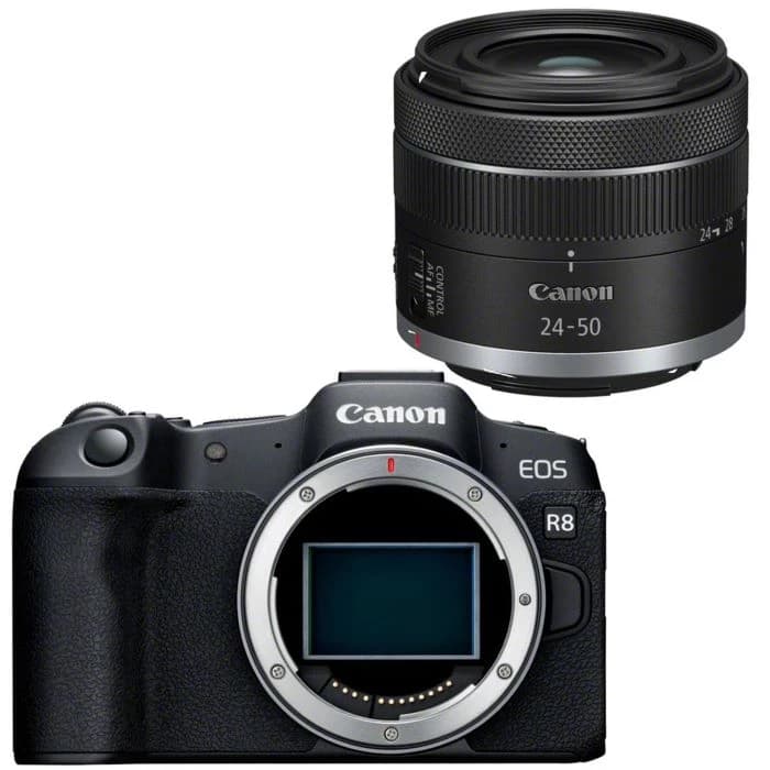 دوربین دیجیتال بدون آینه کانن مدل Canon EOS R8 RF 24-50mm F4.5-6.3 IS STM — تصویر ۲