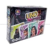 بازی کارتی uno Black Pink اونو بلک پینک 110 کارتی (بردیا) 1/8 جعبه ای 4010