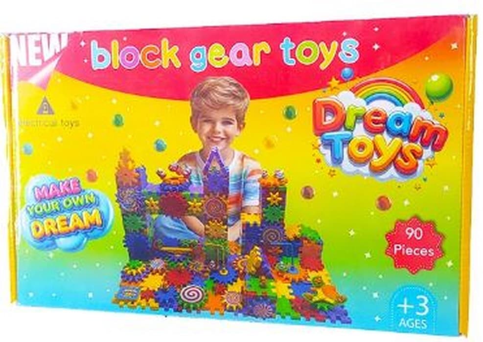 بازي لگو چرخ دنده 90 قطعه (دریم تویز) جعبه ای Dream Toys