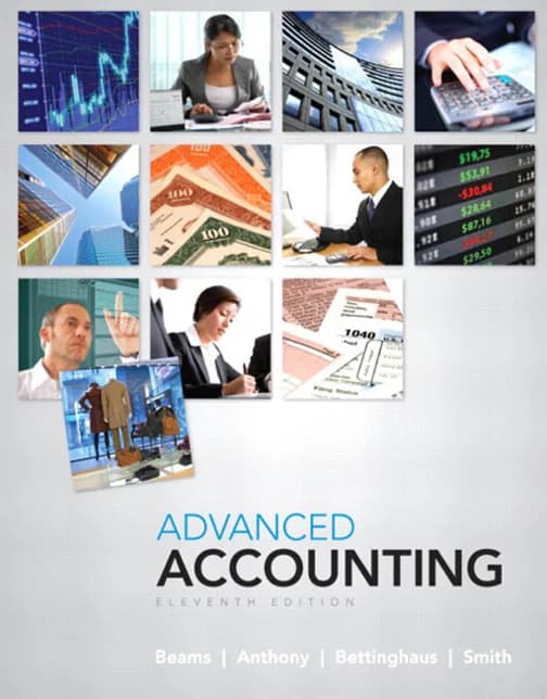 کتاب Beam’s Advanced Accounting (حسابداری پیشرفته بیم) نسخه انگلیسی PDF | بیم