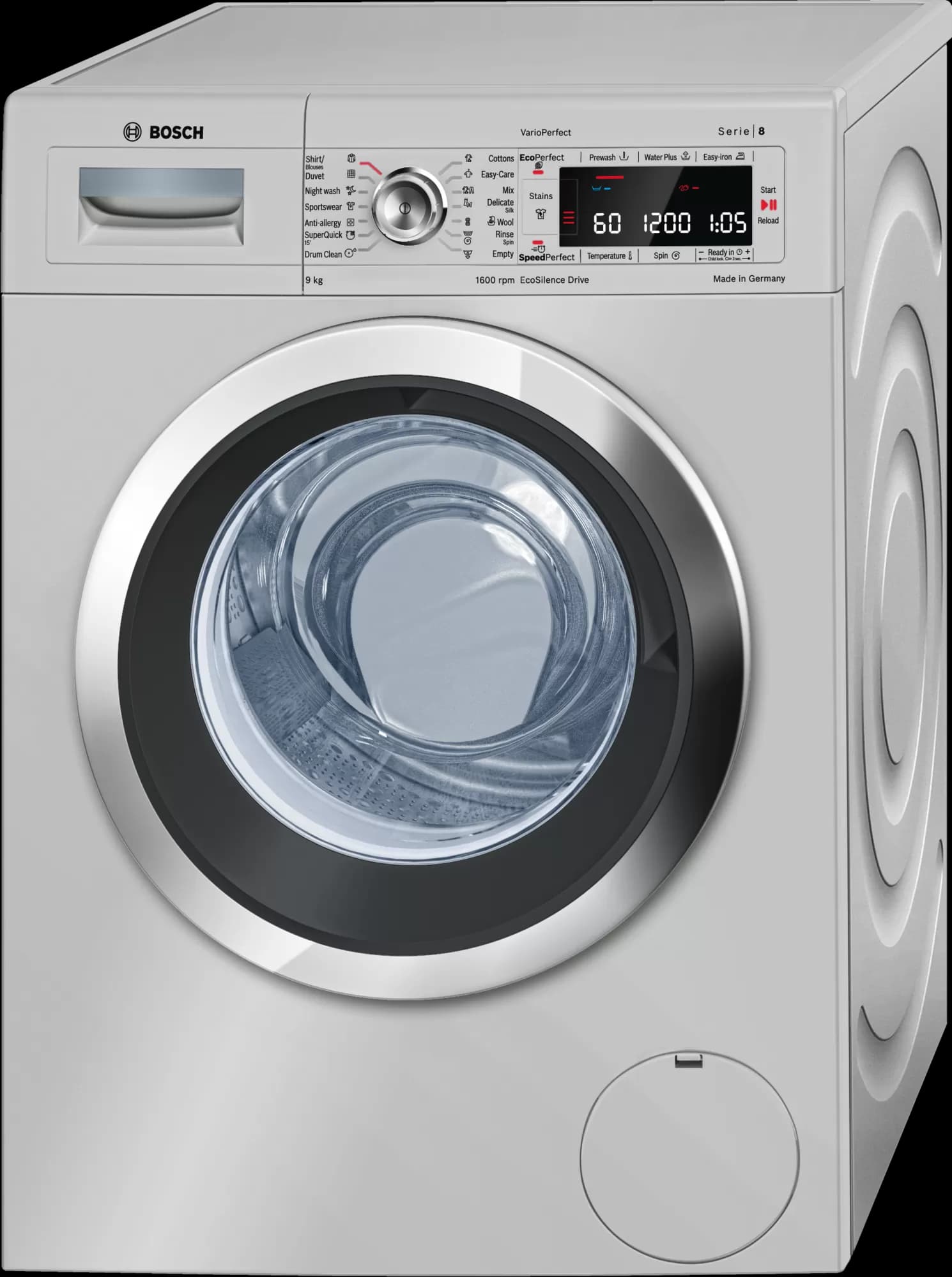 ماشین لباسشویی بوش مدل BOSCH WAW3256XGC — تصویر ۱۲