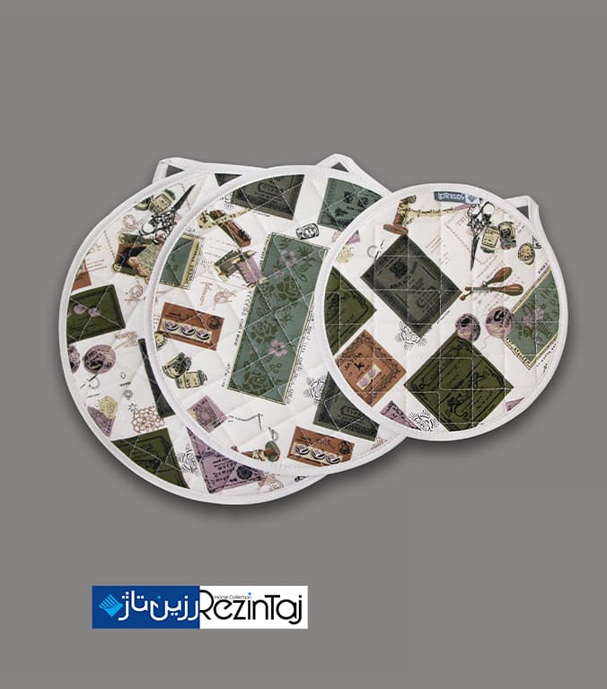 دم کنی سه تکه ساده طرح نخ و سوزن