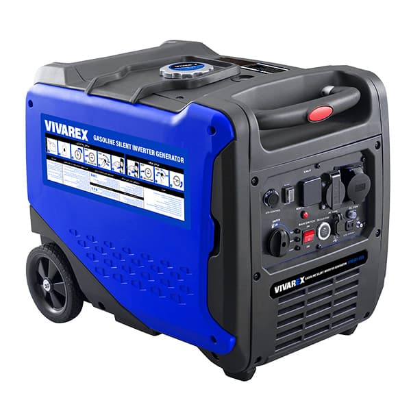 موتور برق کیفی استارتی 5.5 کیلووات اینورتری ویوارکس VR5501-GSS| سیم پیچ مس| چرخ دار| ریموت دار| 4 خروجی