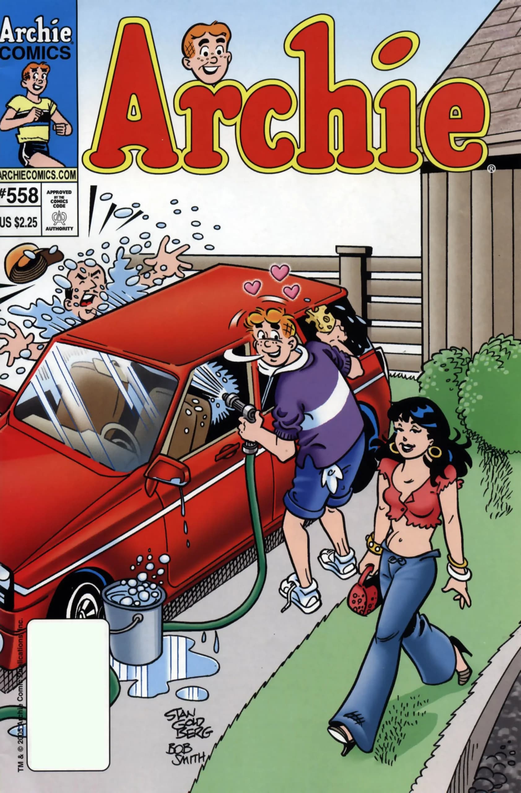 کتاب Archie Vol 1 No 558 (آرچی، جلد ۱، شماره ۵۵۸) نسخه انگلیسی PDF | استن گلدبرگ — تصویر ۲