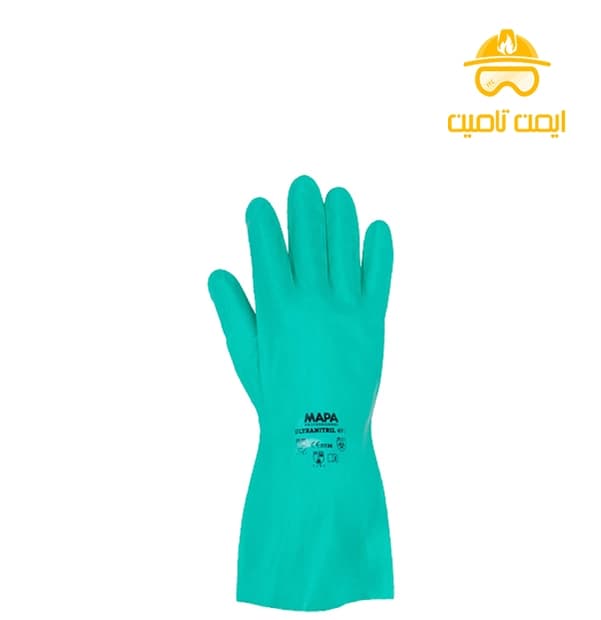 دستکش ضد حلال ماپا 491 — تصویر ۳