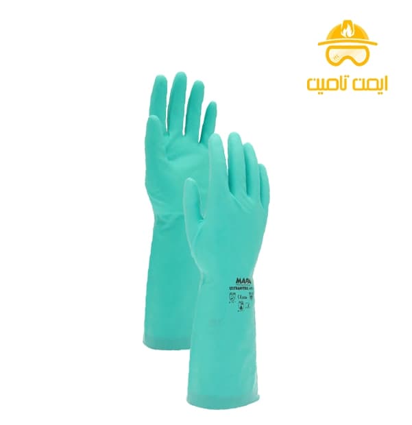 دستکش ضد حلال ماپا 491