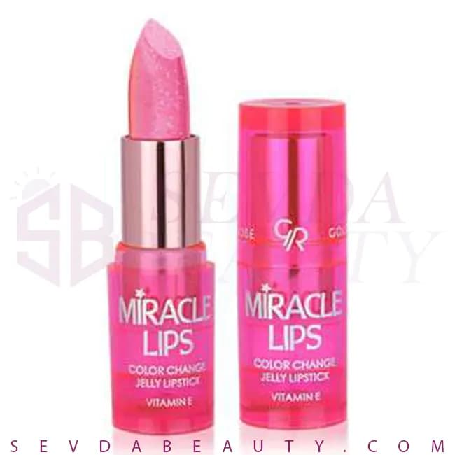 رژ لب ژله ای حرارتی گلدن رز شماره 101 Berry Pink