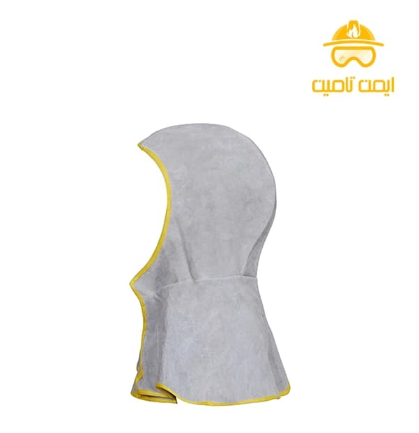 مقنعه جوشکاری چرمی نسوز