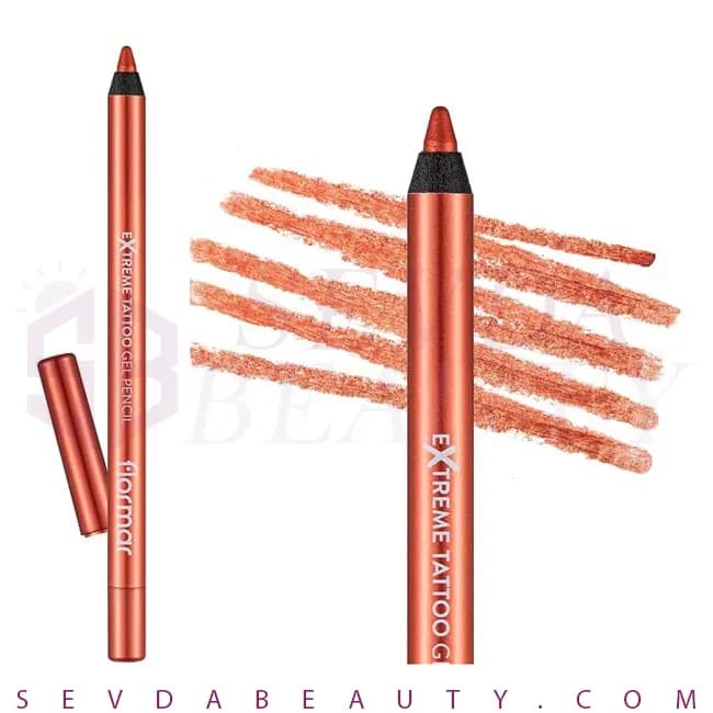 مداد چشم ژلی اکستریم تاتو فلورمار شماره 08 Orange Pop
