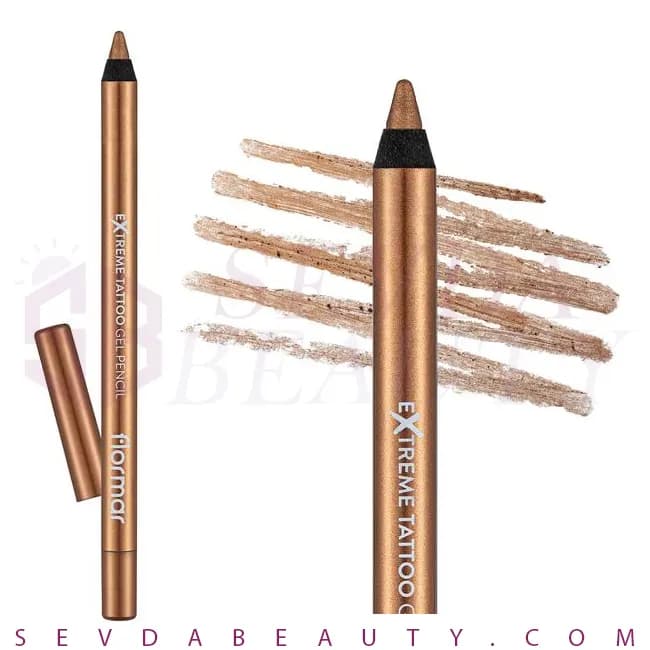 مداد چشم ژلی اکستریم تاتو فلورمار شماره 07 Gold Storm