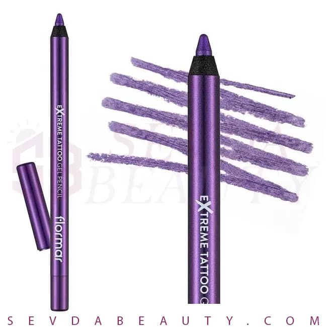 مداد چشم ژلی اکستریم تاتو فلورمار شماره 11 Purple Blaze