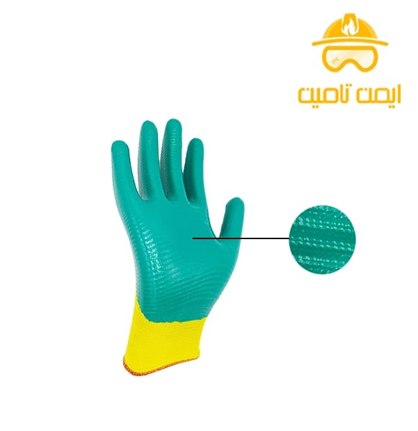 دستکش نیتریل شیاری گیلان — تصویر ۲
