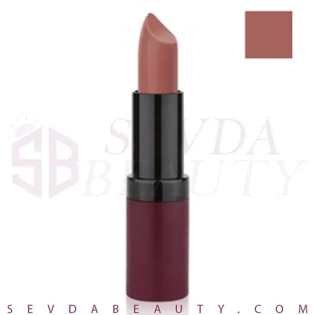 رژ لب جامد گلدن رز Velvet Matte شماره 31