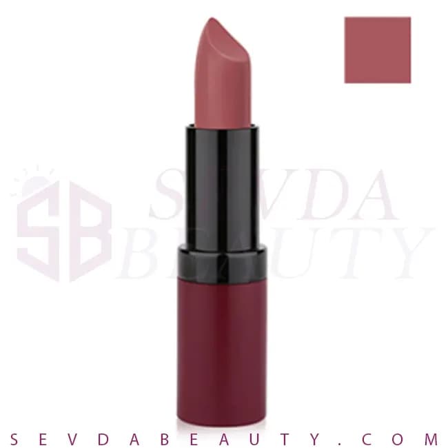 رژ لب جامد گلدن رز Velvet Matte شماره 16