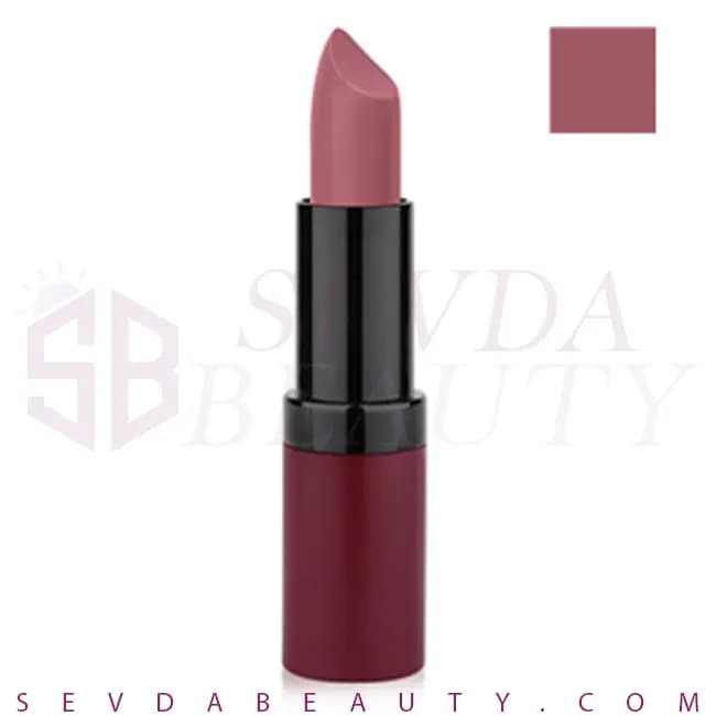 رژ لب جامد گلدن رز Velvet Matte شماره 14