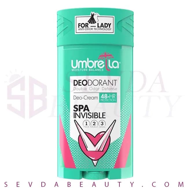 مام صابونی ضد تعریق زنانه آمبرلا SPA INVISIBLE حجم 90 گرم