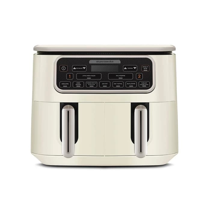 هواپز رژیمی کاراجا مدل Air Pro Cook Duo Köz کرم