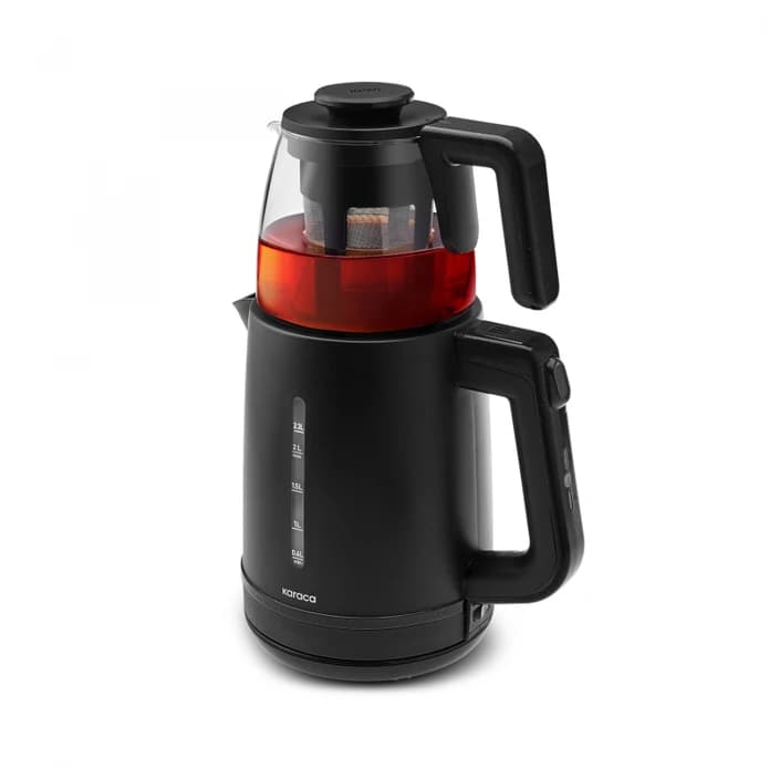 چاییساز برقی کاراجا مدل Maxi Tea مشکی — تصویر ۲