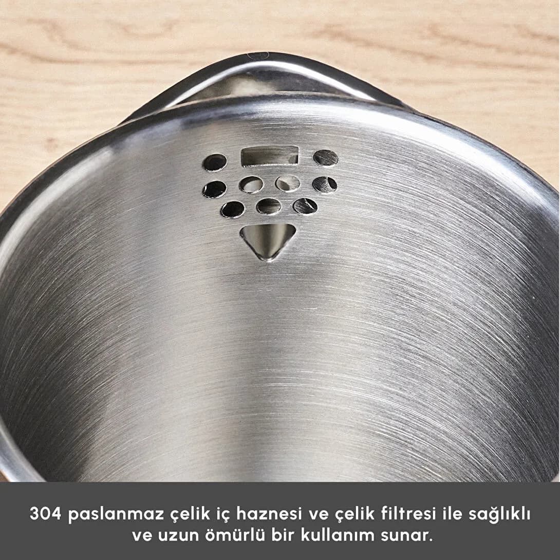 چاییساز کاراجا مدل Cool Touch 1502 خاکستری — تصویر ۸
