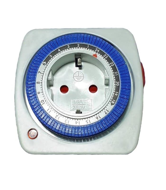 تايمر دو شاخه 24 ساعته مدل PFTG 28 ولتاژ V-220A1
