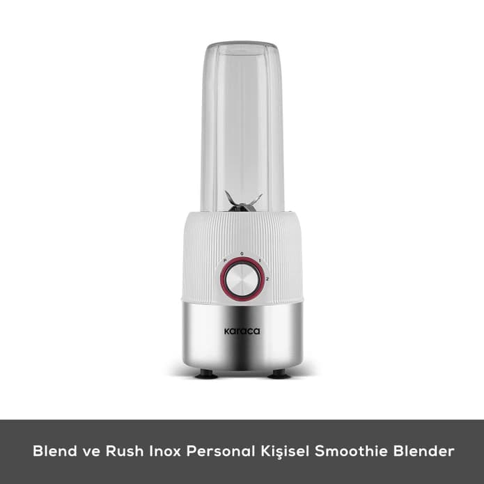 اسموتی ساز کاراجا مدل Blend ve Rush Inox سفید — تصویر ۸