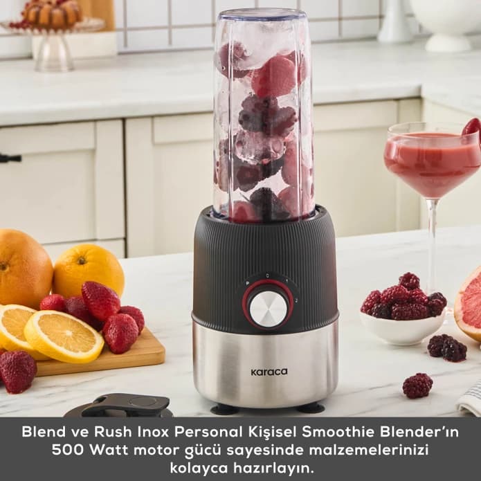 اسموتی ساز کاراجا مدل Blend ve Rush Inox مشکی
