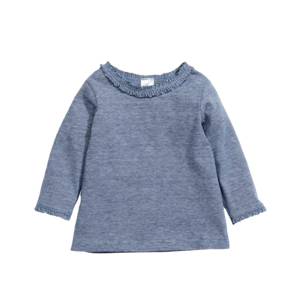 تیشرت آستین بلند نوزادی دخترانه اچ اند ام h&m | کد 1022/00009