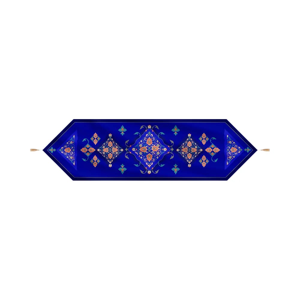 رانر پایین مثلثی مخمل مستور کد 60273