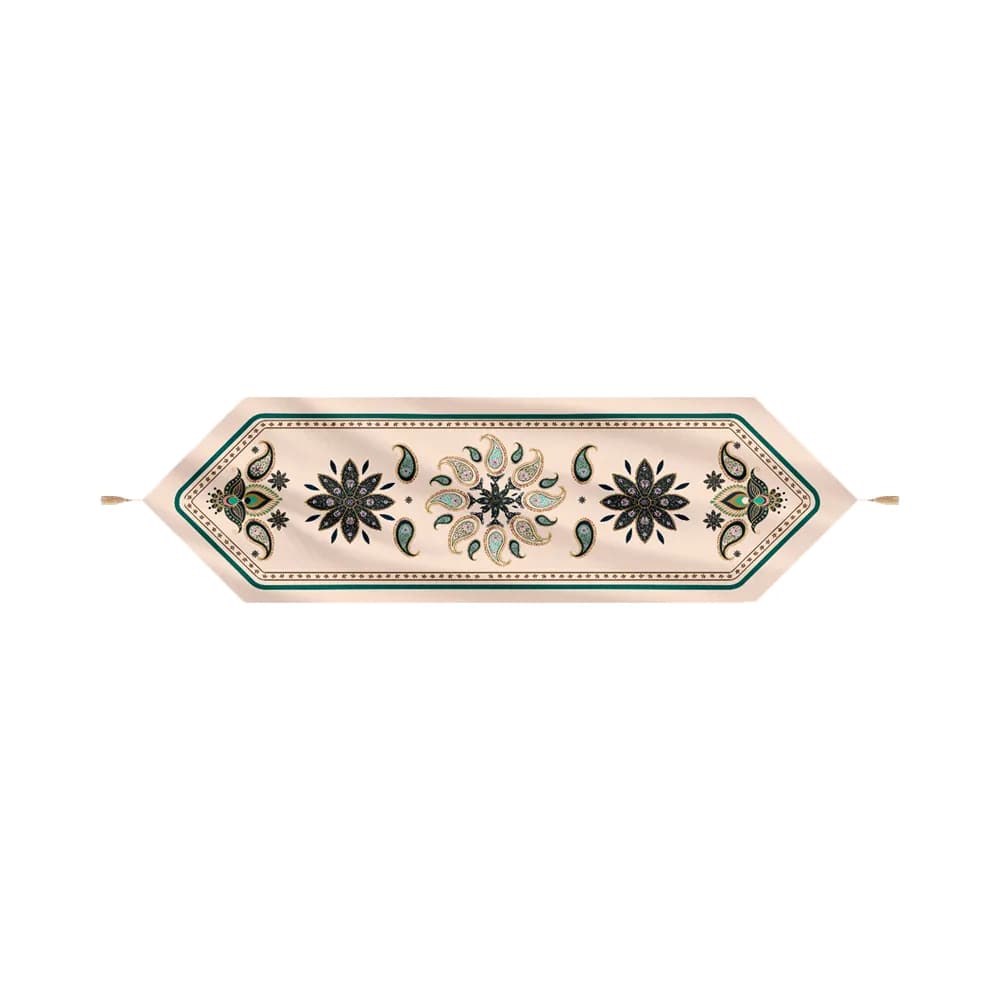 رانر پایین مثلثی مخمل ترنج کد 60268