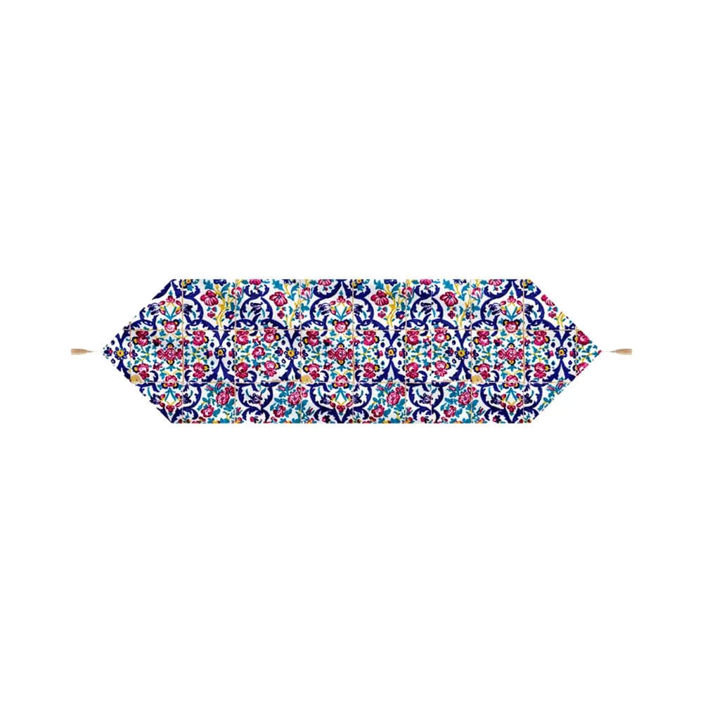 رانر پایین مثلثی مخمل شمین کد 60266 — تصویر ۲