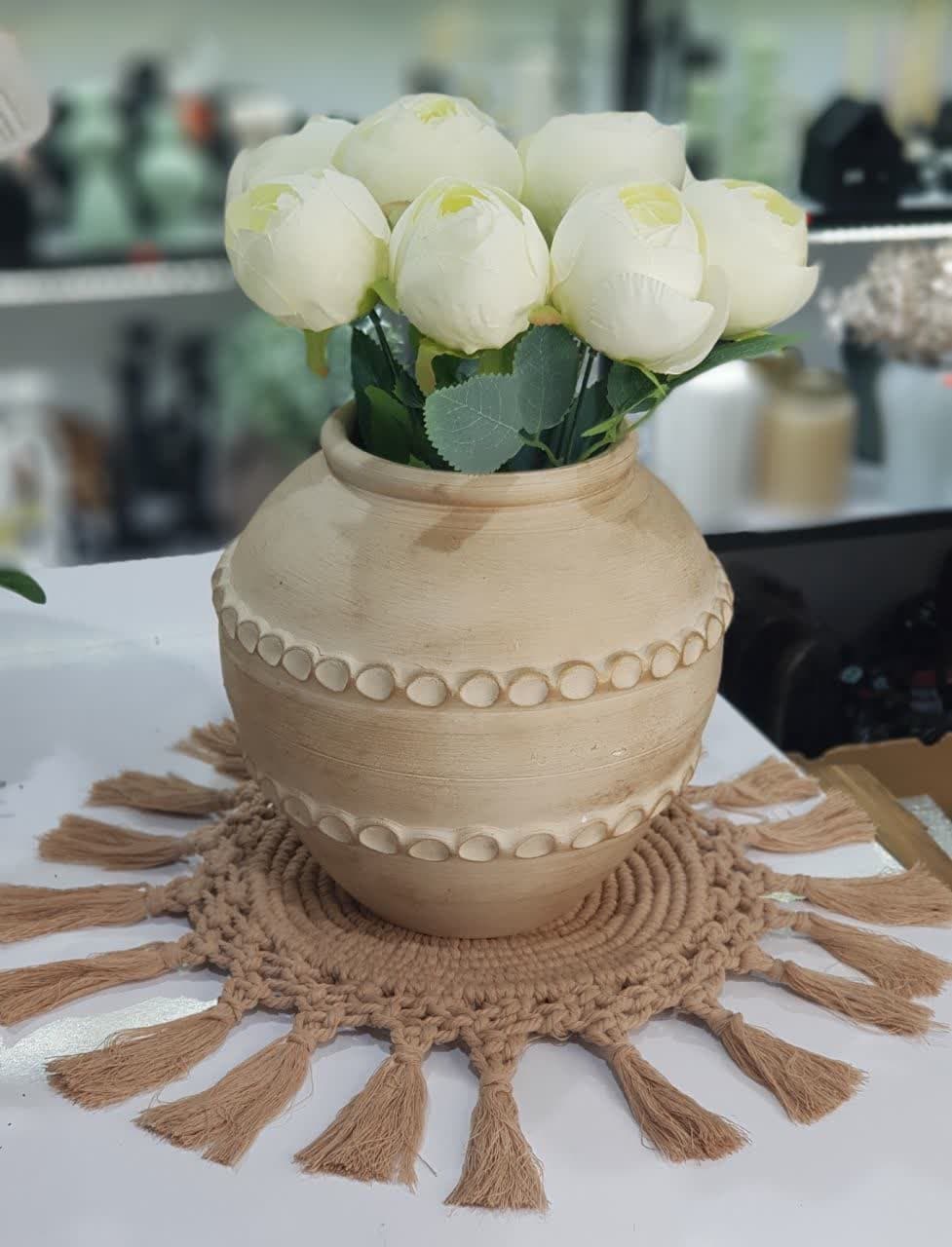 گلدان پتینه انگشتی